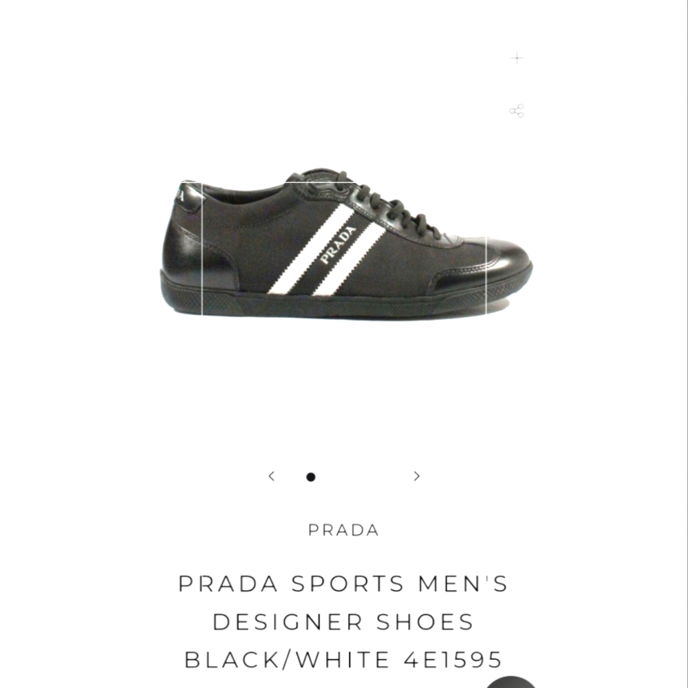 Prada sport  sneakers in all black